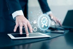 Protégez Votre Business en Ligne : Clés Juridiques pour Vendre Vos Produits Numériques en 2025 : Image - Conformité juridique Business